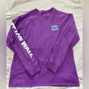 Vans long sleeve shirt
